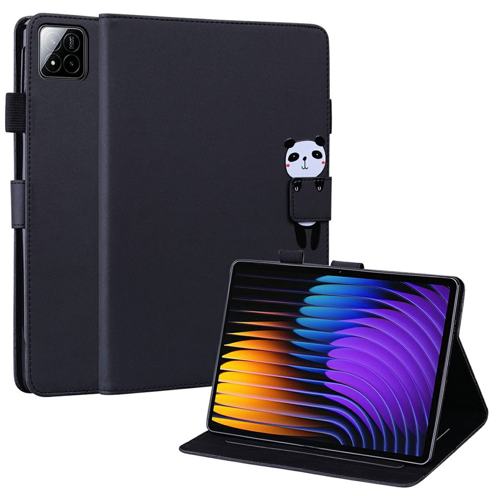 For Xiaomi Pad 7 / 7 Pro Case Tablet Stand Leather Cover Card Slots Animal Pattern