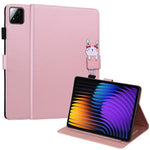 For Xiaomi Pad 7 / 7 Pro Case Tablet Stand Leather Cover Card Slots Animal Pattern