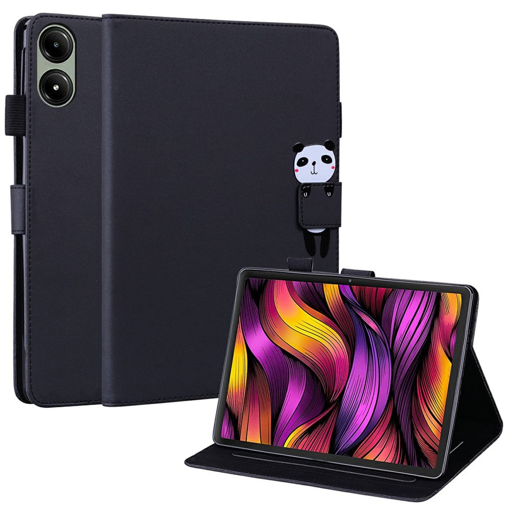 For Xiaomi Redmi Pad Pro Case Tablet Stand Leather Cover Card Slots Animal Pattern
