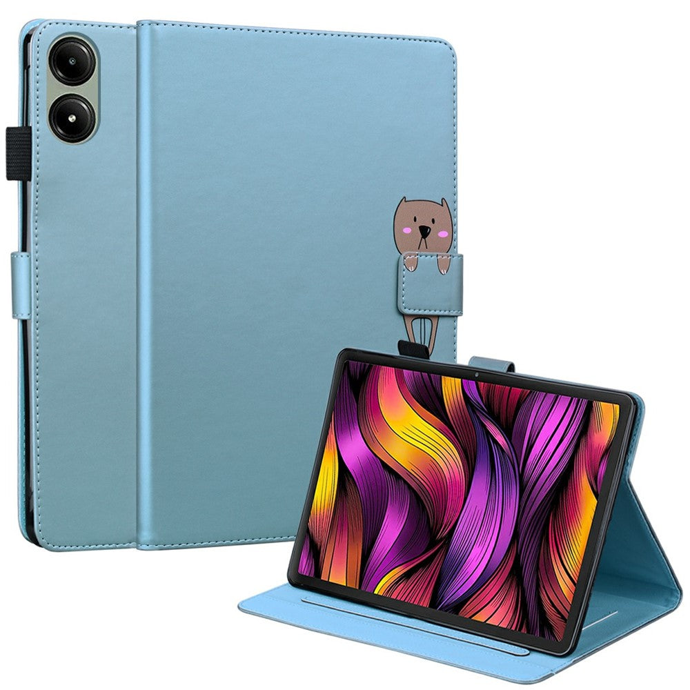For Xiaomi Redmi Pad Pro Case Tablet Stand Leather Cover Card Slots Animal Pattern