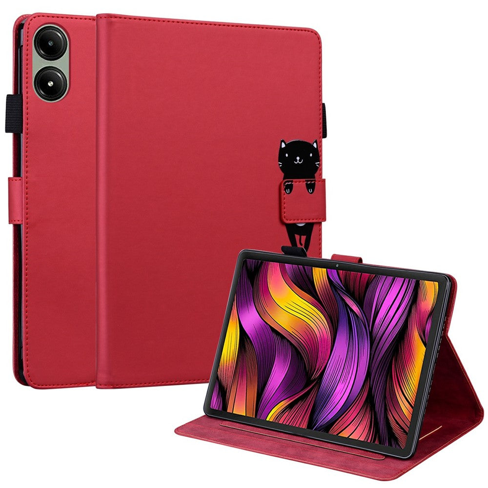 For Xiaomi Redmi Pad Pro Case Tablet Stand Leather Cover Card Slots Animal Pattern