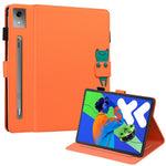 For Lenovo Xiaoxin Pad Pro 12.7 (2025) Case Tablet Stand Leather Cover Card Slots Animal Pattern