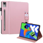 For Lenovo Xiaoxin Pad Pro 12.7 (2025) Case Tablet Stand Leather Cover Card Slots Animal Pattern