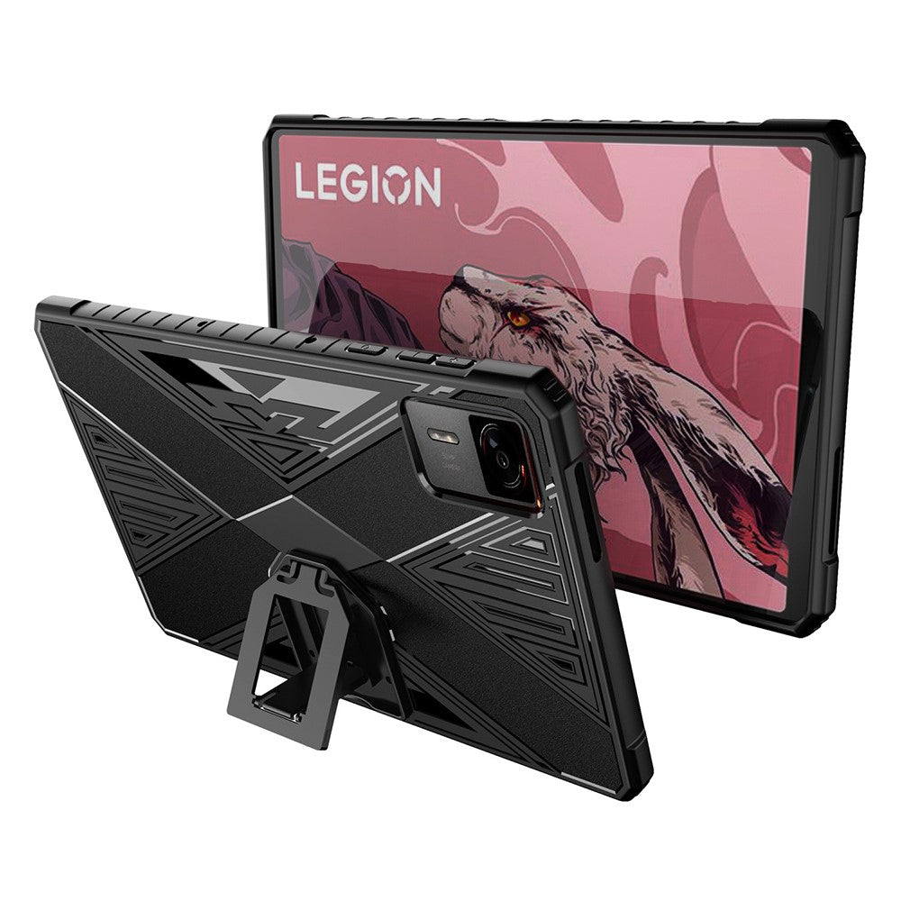For Lenovo Legion Y700 Gen 4 Case PC Kickstand TPU Anti-Drop Tablet Cover