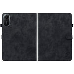 For Xiaomi Redmi Pad 2 11 Case Tiger Imprint Anti-Scratch PU Leather Tablet Cover