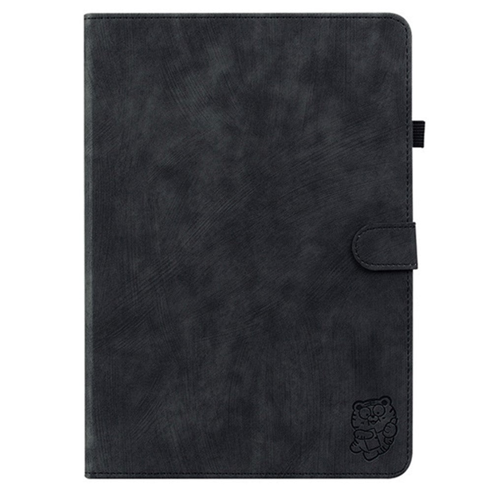 For Xiaomi Redmi Pad 2 11 Case Tiger Imprint Anti-Scratch PU Leather Tablet Cover