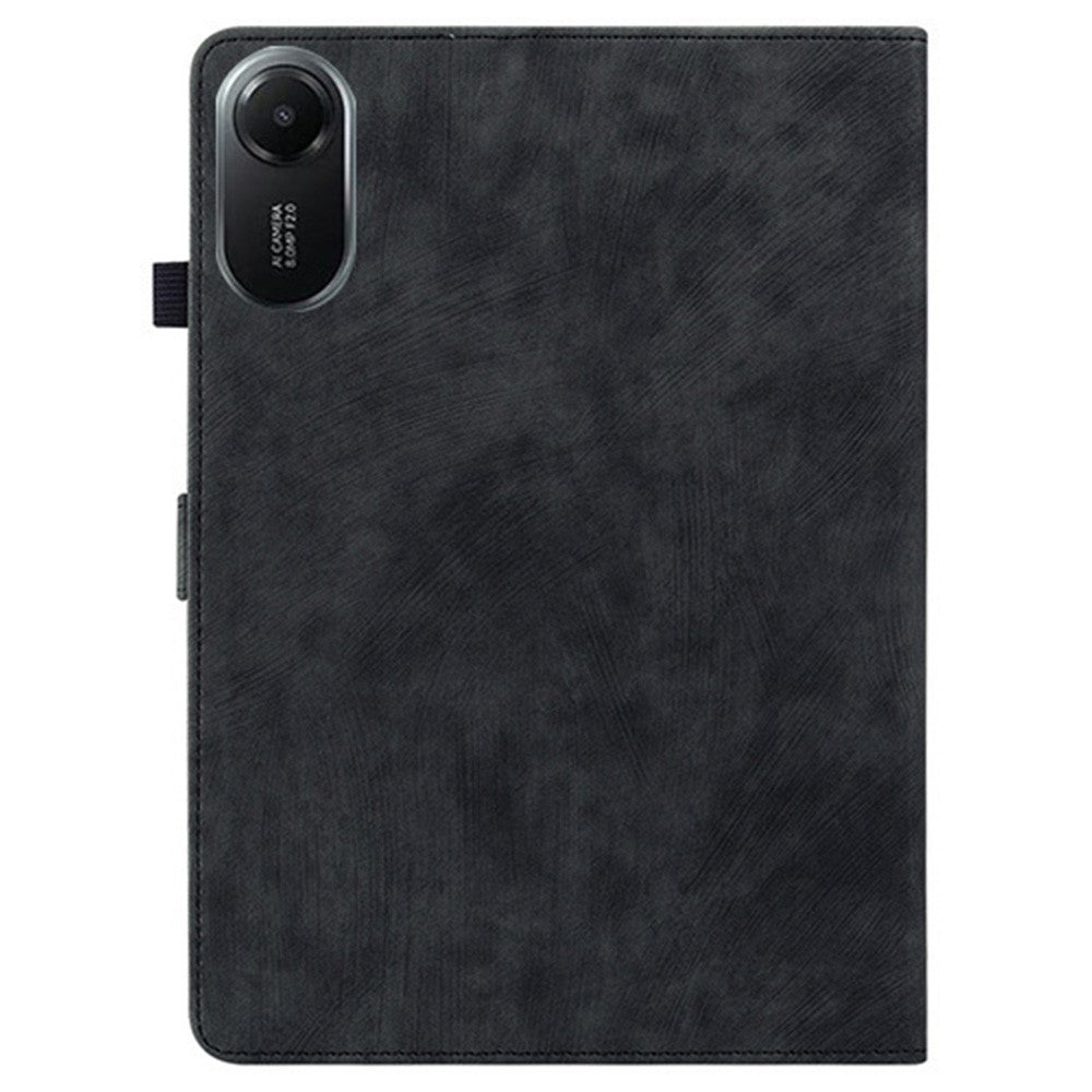 For Xiaomi Redmi Pad 2 11 Case Tiger Imprint Anti-Scratch PU Leather Tablet Cover
