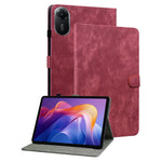 For Xiaomi Redmi Pad 2 11 Case Tiger Imprint Anti-Scratch PU Leather Tablet Cover
