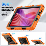 For Lenovo Tab K9 TB305FU Case PC + Silicone Tablet Cover with PET Film and Shoulder Strap