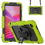For Lenovo Tab K9 TB305FU Case PC + Silicone Tablet Cover with PET Film and Shoulder Strap