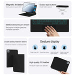 For Xiaomi Pad 7 Ultra Magnetic Floating Bluetooth-Compatible Keyboard (English) + Leather Tablet Case
