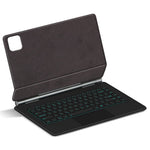 For Xiaomi Pad 7 Ultra Magnetic Floating Bluetooth-Compatible Keyboard (English) + Leather Tablet Case