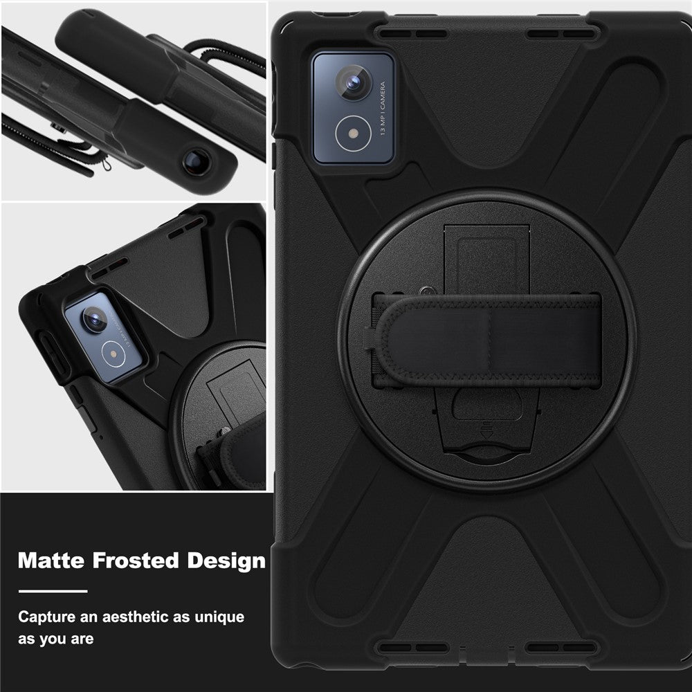 For Lenovo Tab K11 Plus / Zhaoyang K11 B352FU, TB230XC Case Kickstand PC + Silicone Tablet Cover