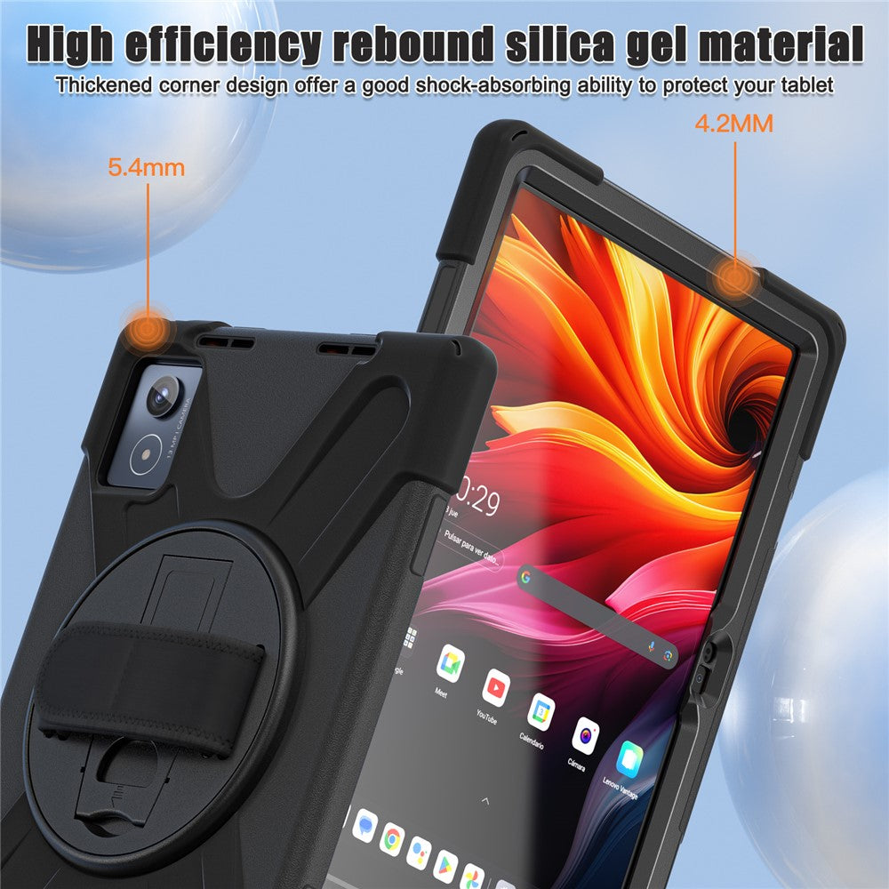 For Lenovo Tab K11 Plus / Zhaoyang K11 B352FU, TB230XC Case Kickstand PC + Silicone Tablet Cover
