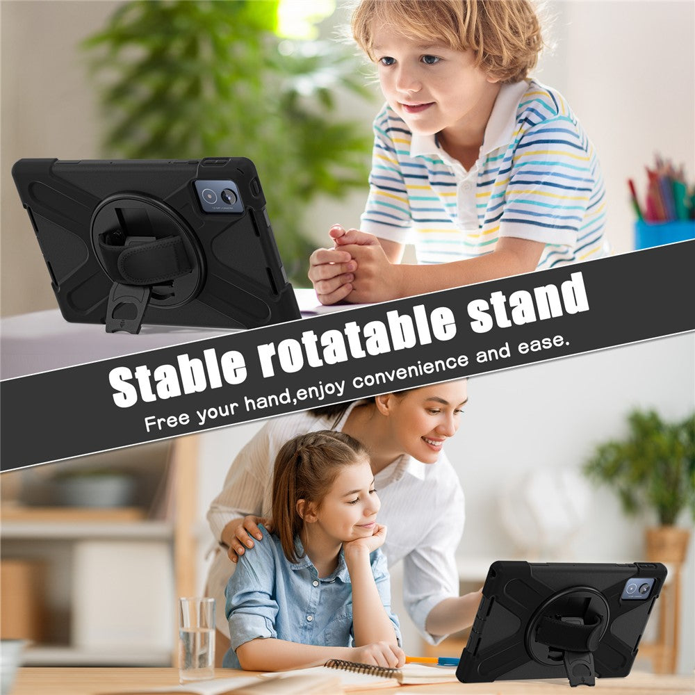 For Lenovo Tab K11 Plus / Zhaoyang K11 B352FU, TB230XC Case Kickstand PC + Silicone Tablet Cover
