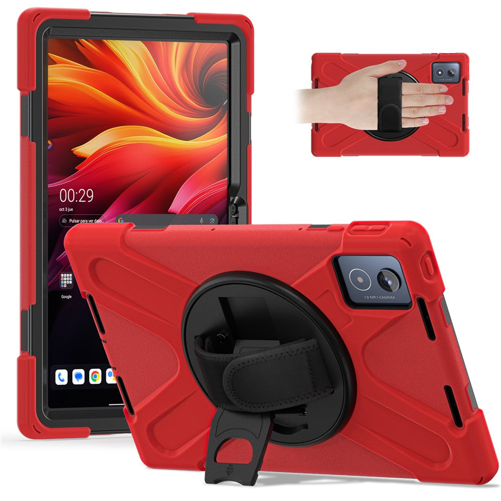 For Lenovo Tab K11 Plus / Zhaoyang K11 B352FU, TB230XC Case Kickstand PC + Silicone Tablet Cover