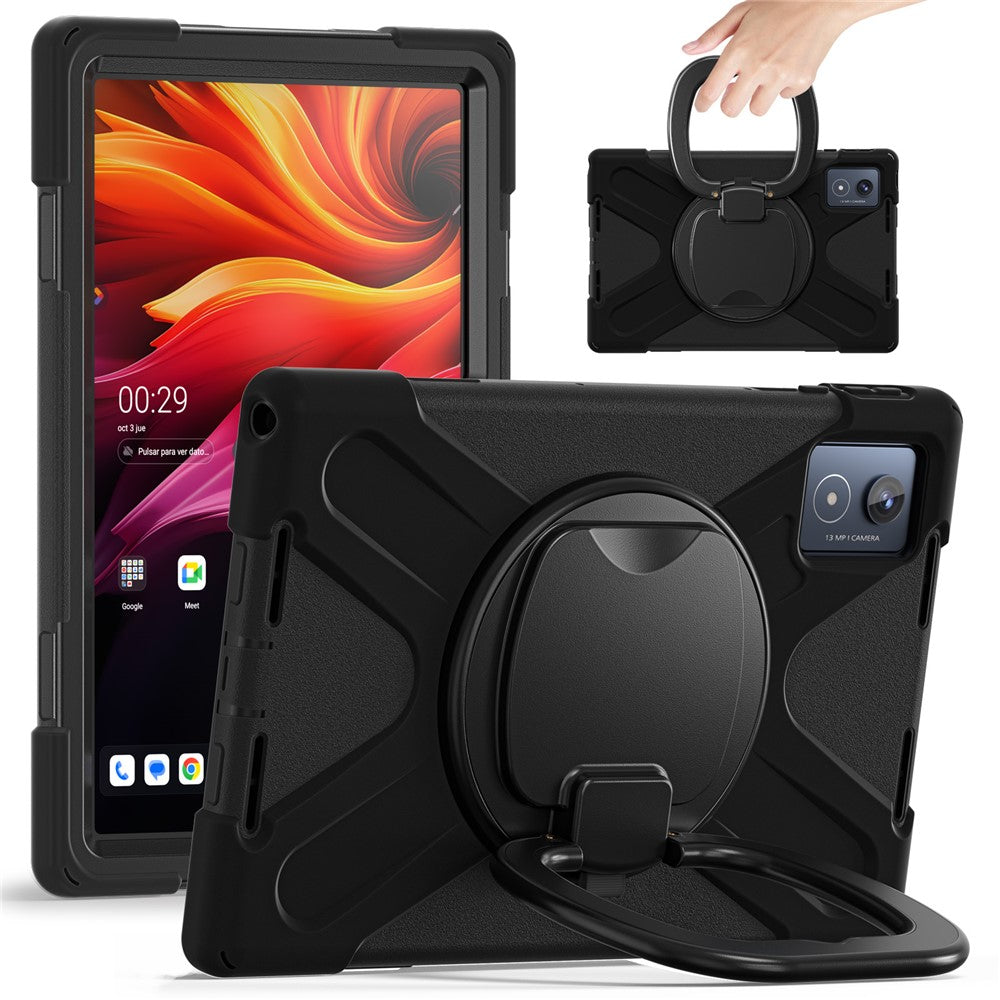 For Lenovo Tab K11 Plus / Zhaoyang K11 B352FU, TB230XC Case TPU + PC + Silicone Tablet Cover Kickstand