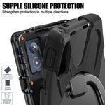 For Lenovo Tab K11 Plus / Zhaoyang K11 B352FU, TB230XC Case TPU + PC + Silicone Tablet Cover Kickstand