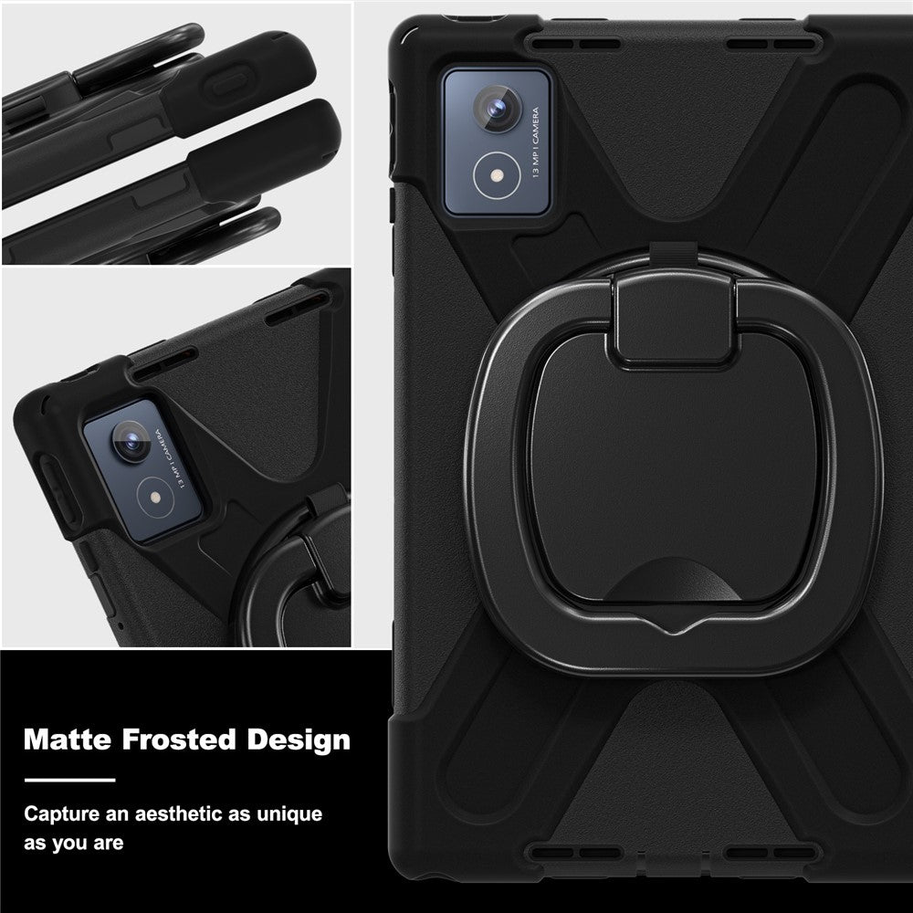 For Lenovo Tab K11 Plus / Zhaoyang K11 B352FU, TB230XC Case TPU + PC + Silicone Tablet Cover Kickstand