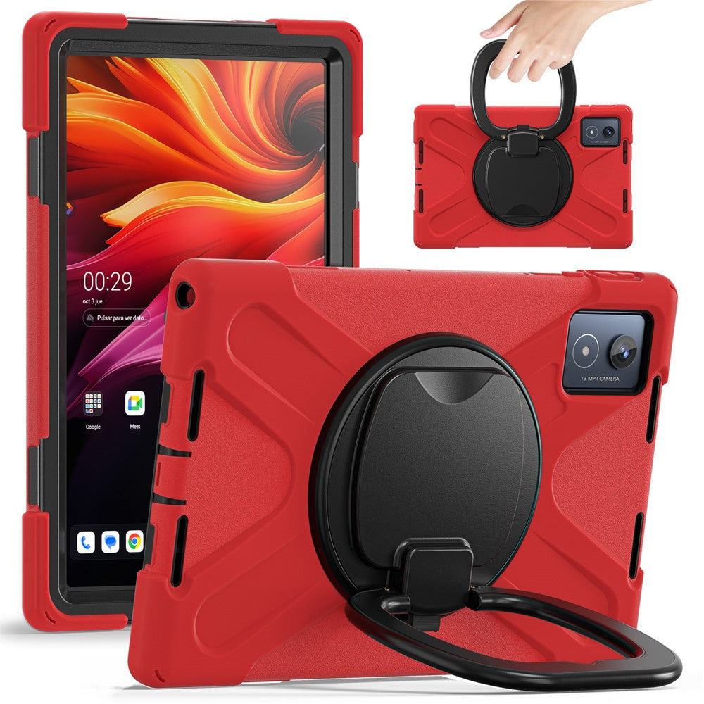 For Lenovo Tab K11 Plus / Zhaoyang K11 B352FU, TB230XC Case TPU + PC + Silicone Tablet Cover Kickstand