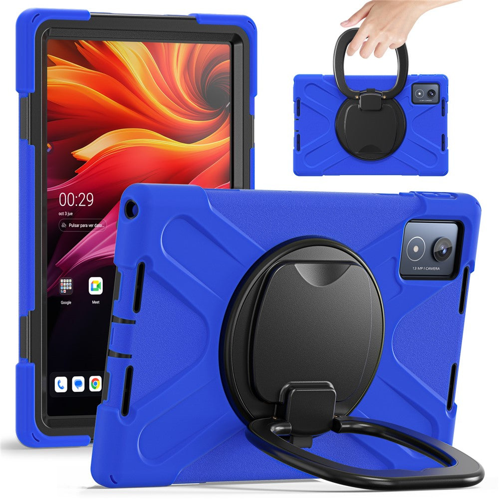 For Lenovo Tab K11 Plus / Zhaoyang K11 B352FU, TB230XC Case TPU + PC + Silicone Tablet Cover Kickstand
