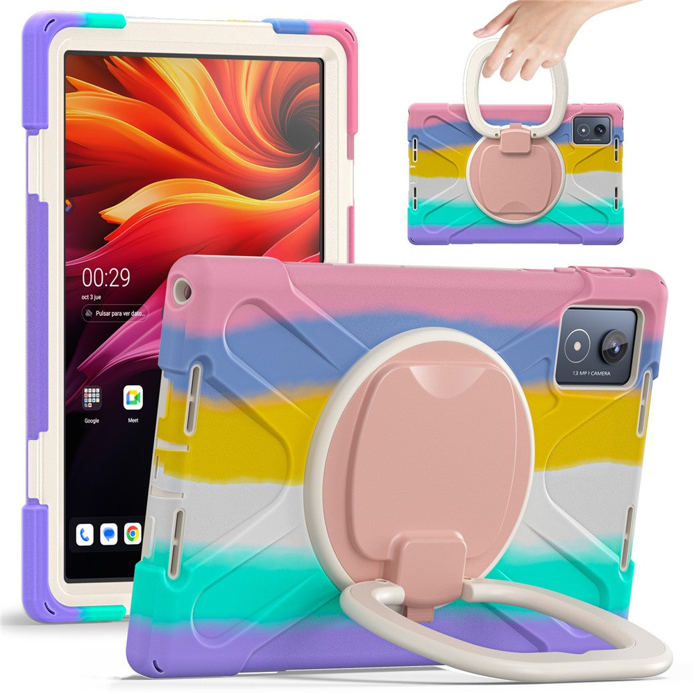 For Lenovo Tab K11 Plus / Zhaoyang K11 B352FU, TB230XC Case TPU + PC + Silicone Tablet Cover Kickstand