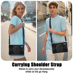For Lenovo Tab K11 Plus / Zhaoyang K11 B352FU, TB230XC Case with Shoulder Strap TPU + PC + Silicone Kickstand Tablet Cover