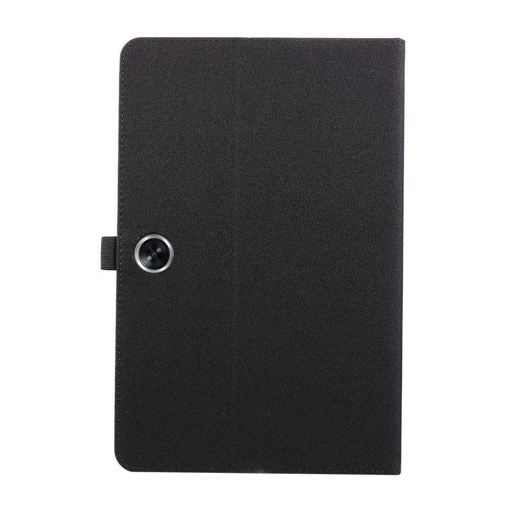 For Oppo Pad SE Case with Stand Card Holder Cloth Texture Leather Tablet Cover