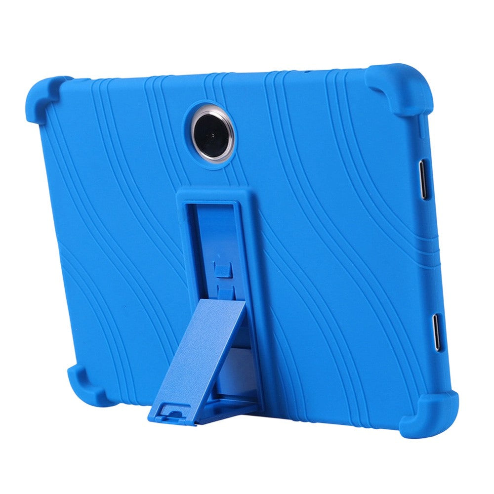 For Oppo Pad SE / OnePlus Pad Lite Silicone Case with Kickstand Rugged Protective Cover