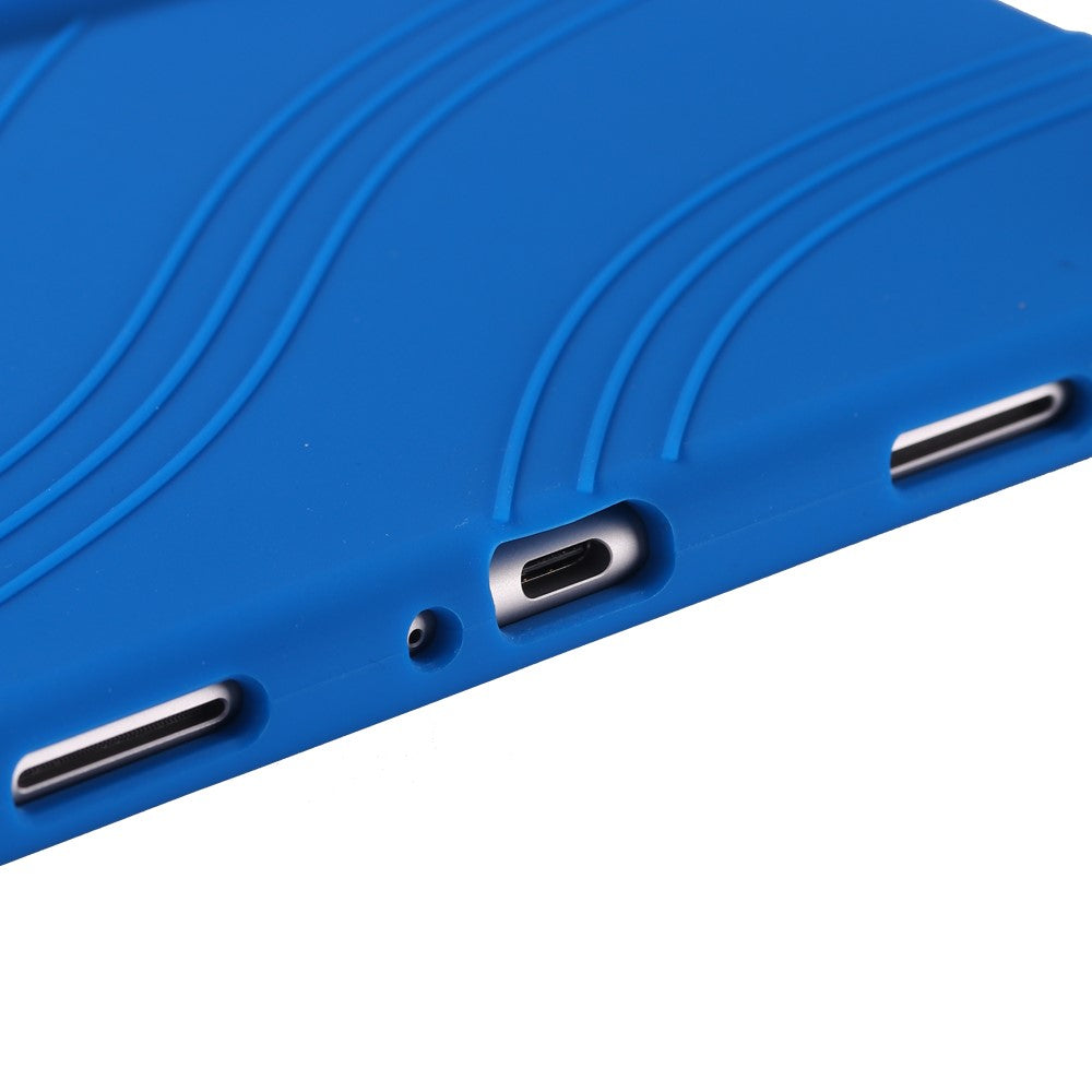 For Oppo Pad SE / OnePlus Pad Lite Silicone Case with Kickstand Rugged Protective Cover