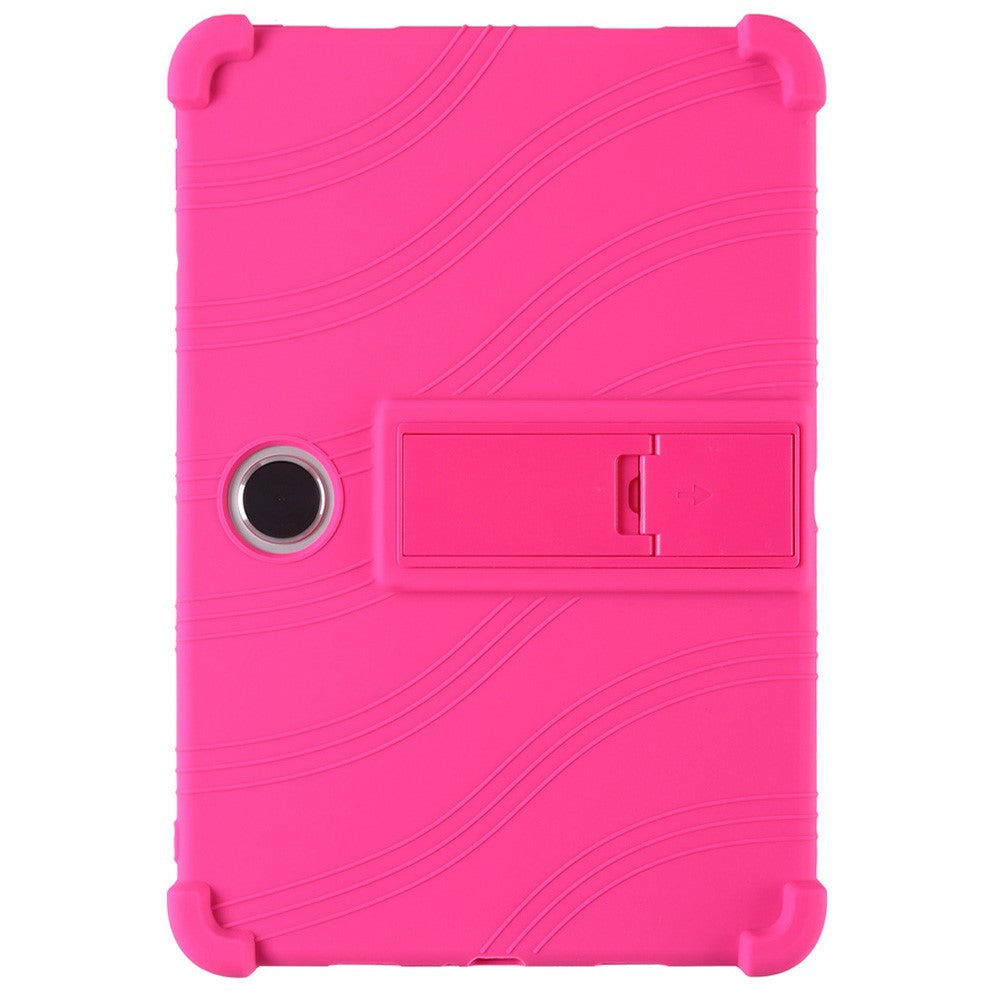 For Oppo Pad SE / OnePlus Pad Lite Silicone Case with Kickstand Rugged Protective Cover
