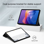 For Xiaomi Redmi Pad 2 11 Case PU Leather TPU Back Trifold Stand Tablet Cover