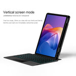 For Xiaomi Redmi Pad 2 11 Leather Case + Bluetooth-Compatible Keyboard with Backlight Trackpad