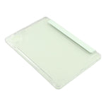 Til Honor Pad 10 Cover Tre-fløjet Stand Læder + TPU + Akryl Klart Bagside Tablet Cover