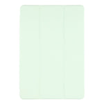 Til Honor Pad 10 Cover Tre-fløjet Stand Læder + TPU + Akryl Klart Bagside Tablet Cover