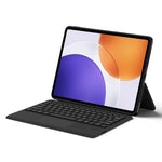 For Xiaomi Pad 7S Pro 12.5 Leather Case + Touchpad Bluetooth-Compatible Keyboard (without Backlit)