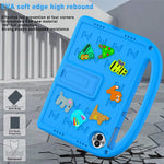For Honor Pad 10 Kickstand Case Cartoon Design Anti-Drop EVA+PC Tablet Cover with Strap for Kids