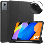 Lenovo Tab K11 Gen 2 / Idea Tab / Xiaoxin Pad 11 2025 Stativfodral Stötdämpande Läder Surfplatta Fodral med Pennfack