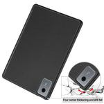 Lenovo Tab K11 Gen 2 / Idea Tab / Xiaoxin Pad 11 2025 Stativfodral Stötdämpande Läder Surfplatta Fodral med Pennfack