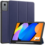 Lenovo Tab K11 Gen 2 / Idea Tab / Xiaoxin Pad 11 2025 Stativfodral Stötdämpande Läder Surfplatta Fodral med Pennfack