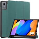 Lenovo Tab K11 Gen 2 / Idea Tab / Xiaoxin Pad 11 2025 Stativfodral Stötdämpande Läder Surfplatta Fodral med Pennfack