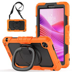 For Lenovo Tab K9 TB305FU Kickstand Case PC + Silicone Tablet Cover with Shoulder Strap