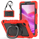 For Lenovo Tab K9 TB305FU Kickstand Case PC + Silicone Tablet Cover with Shoulder Strap