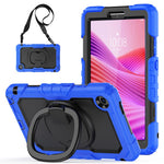 For Lenovo Tab K9 TB305FU Kickstand Case PC + Silicone Tablet Cover with Shoulder Strap