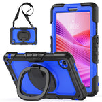 For Lenovo Tab K9 TB305FU Kickstand Case PC + Silicone Tablet Cover with Shoulder Strap