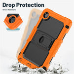 For Lenovo Tab K9 TB305FU Case with Shoulder Strap Kickstand PC + Silicone Shockproof Tablet Cover