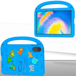 For Xiaomi Redmi Pad 2 11 Kickstand Case Cartoon Design Anti-Drop EVA+PC Tablet Cover with Strap for Kids