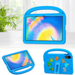 For Xiaomi Redmi Pad 2 11 Kickstand Case Cartoon Design Anti-Drop EVA+PC Tablet Cover with Strap for Kids