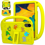 For Xiaomi Redmi Pad 2 11 Kickstand Case Cartoon Design Anti-Drop EVA+PC Tablet Cover with Strap for Kids