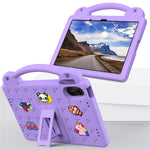For Xiaomi Redmi Pad 2 11 Case Kids Cartoon Patterns Hand Grip Kickstand Tablet EVA Cover